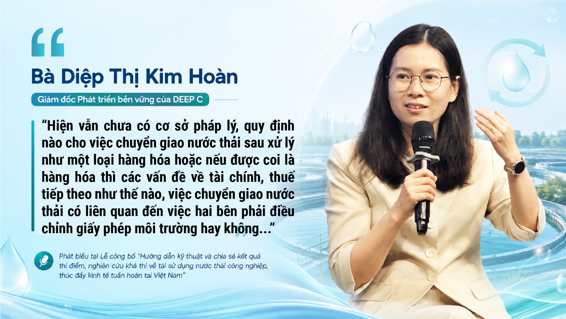 phát biểu về tái sử dụng nước thải