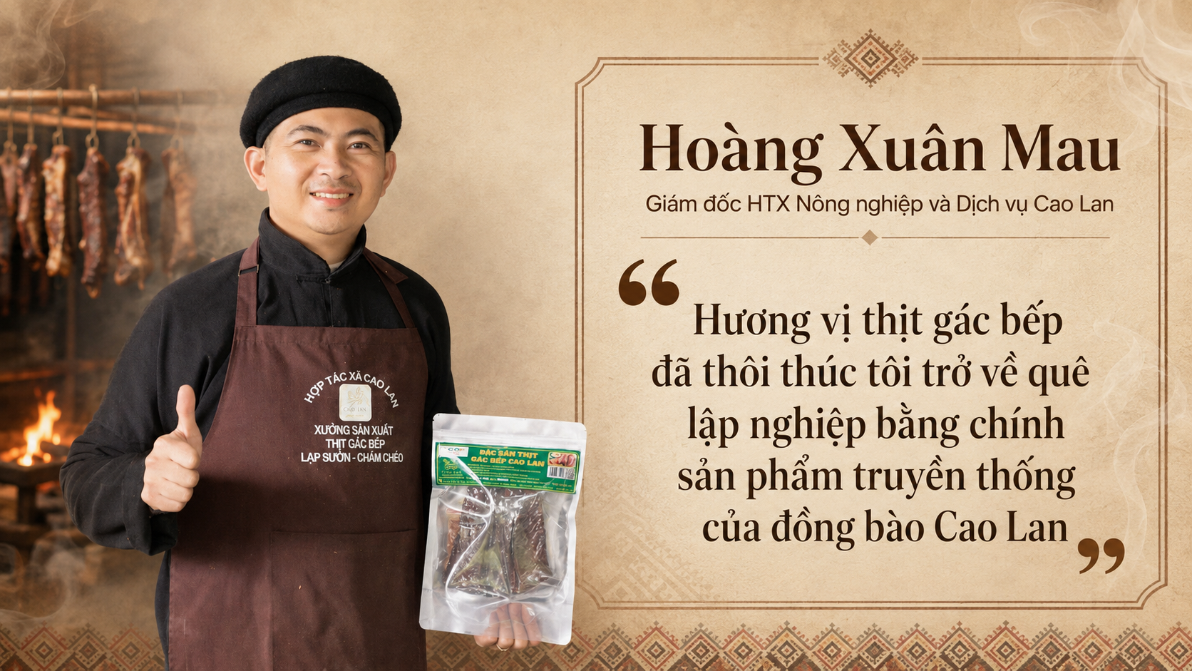 một món ăn mang đậm bản sắc của cộng đồng.