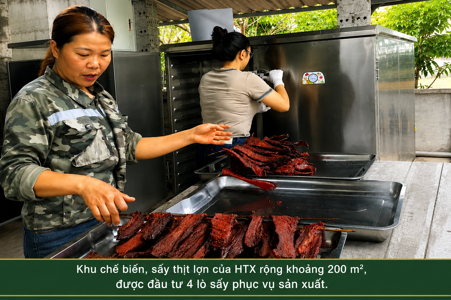 thịt gác bếp