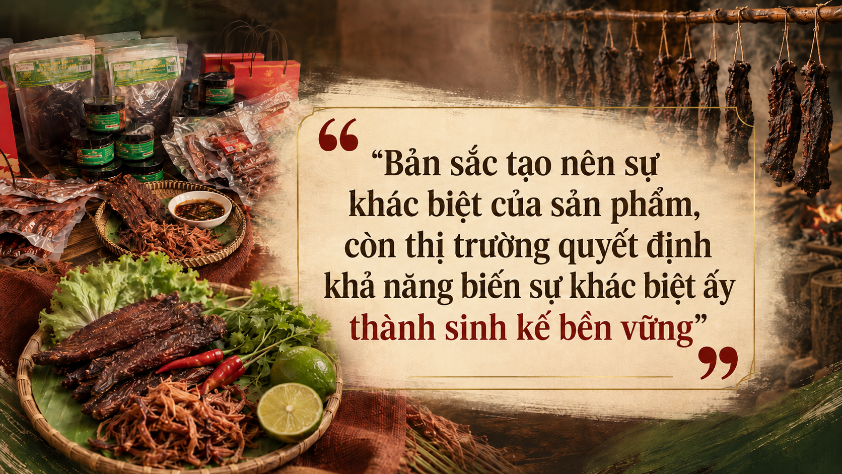 một món ăn mang đậm bản sắc của cộng đồng.