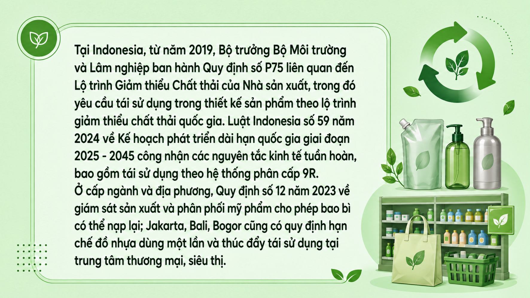 chính sách về chất thải nhựa