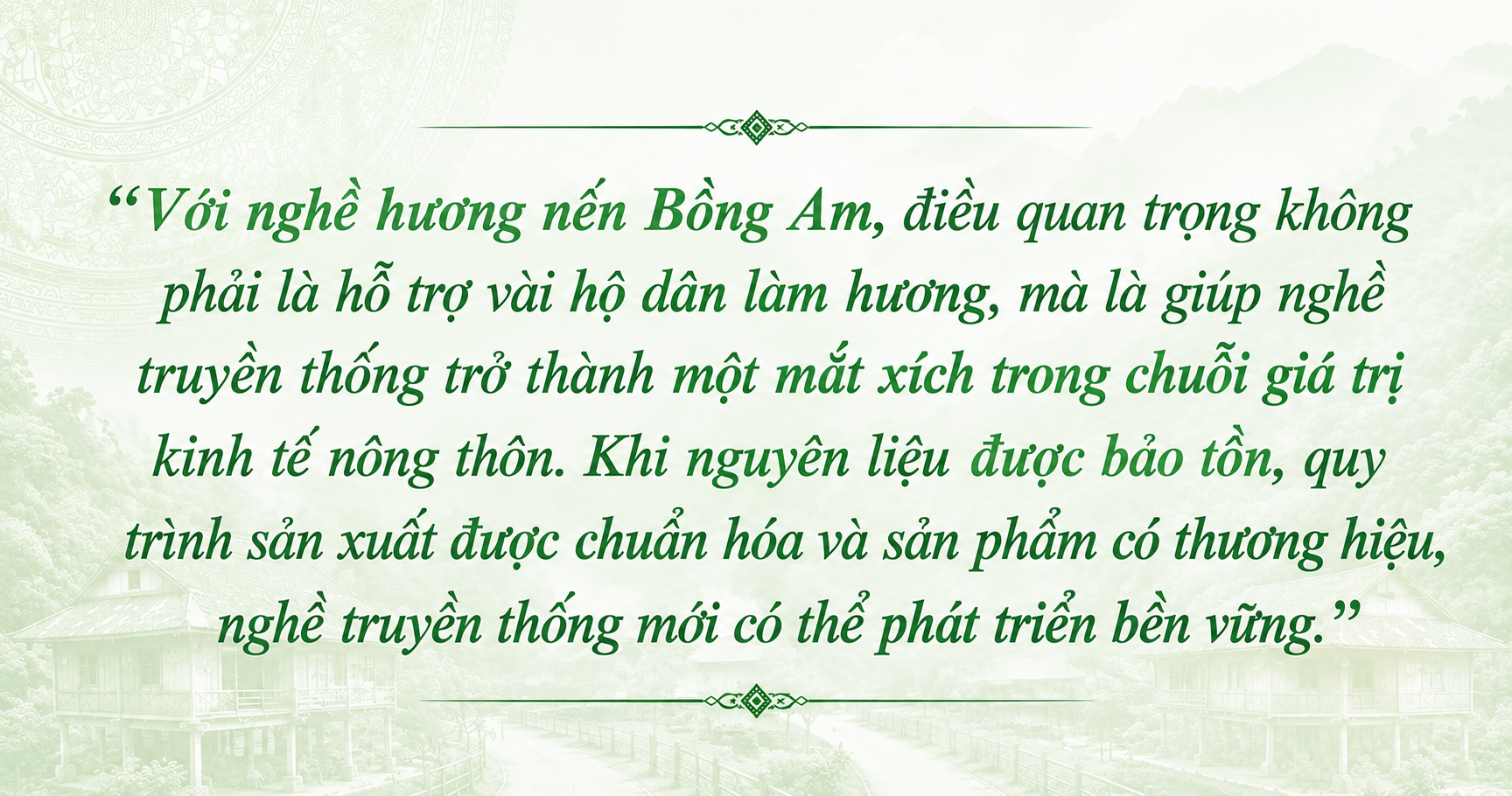 hương nến Bồng Am
