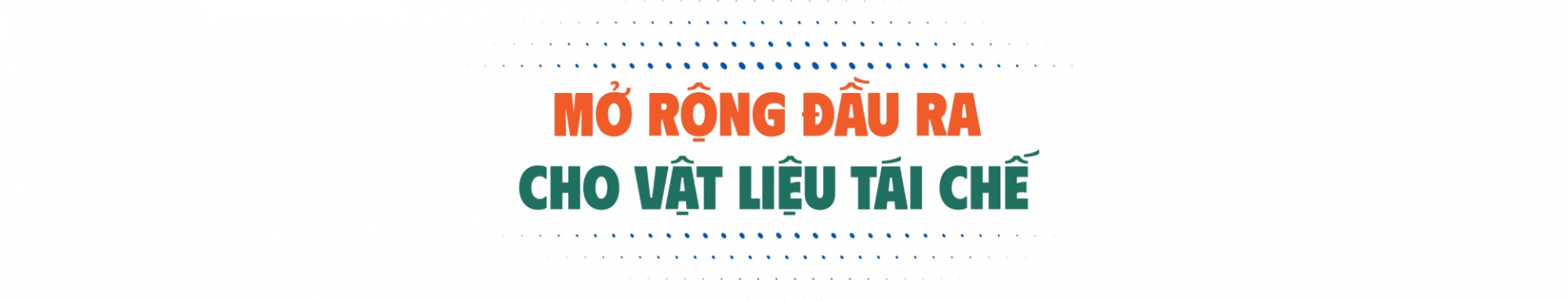 thúc đẩy tái chế
