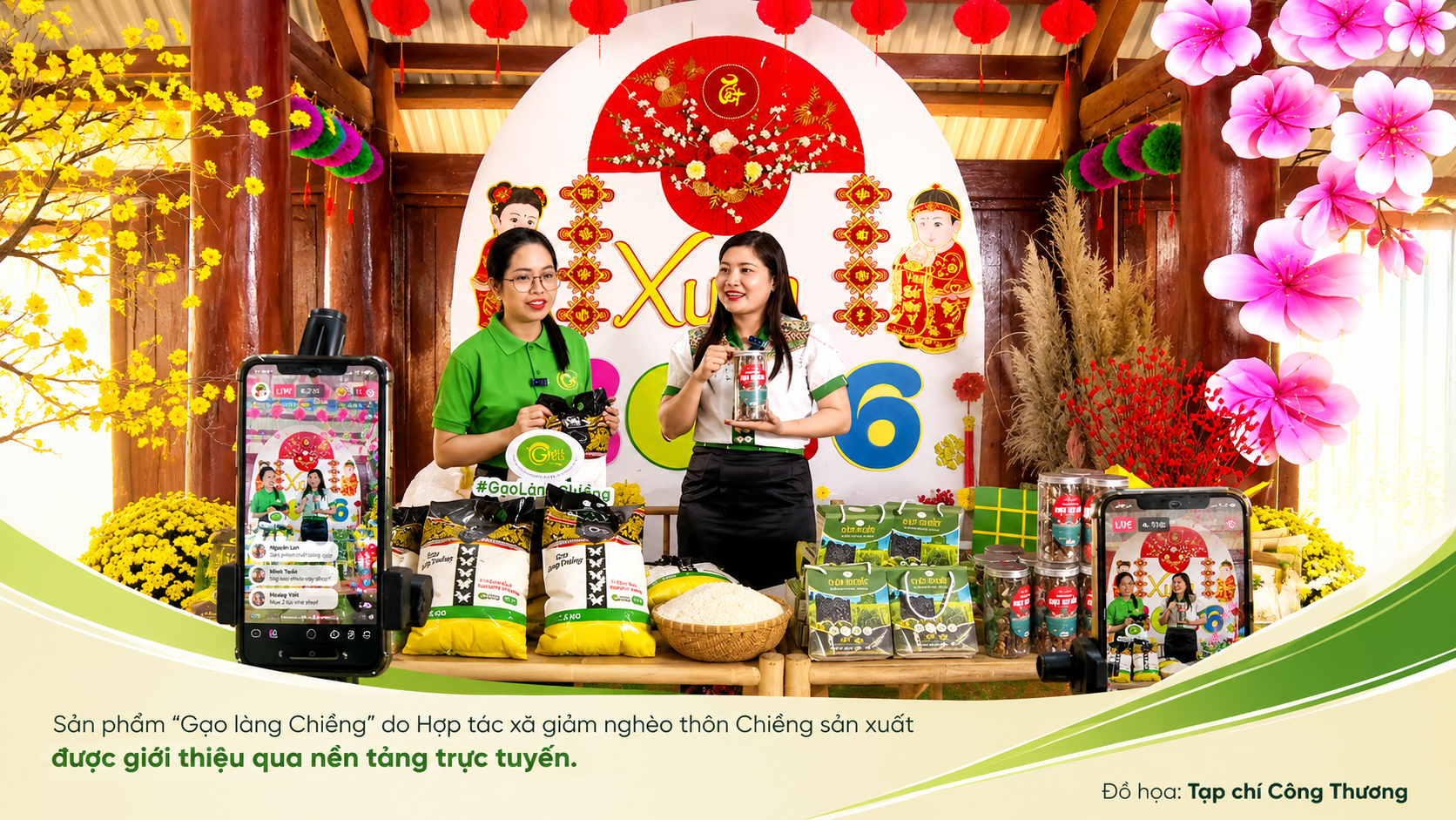 gạo Làng Chiềng