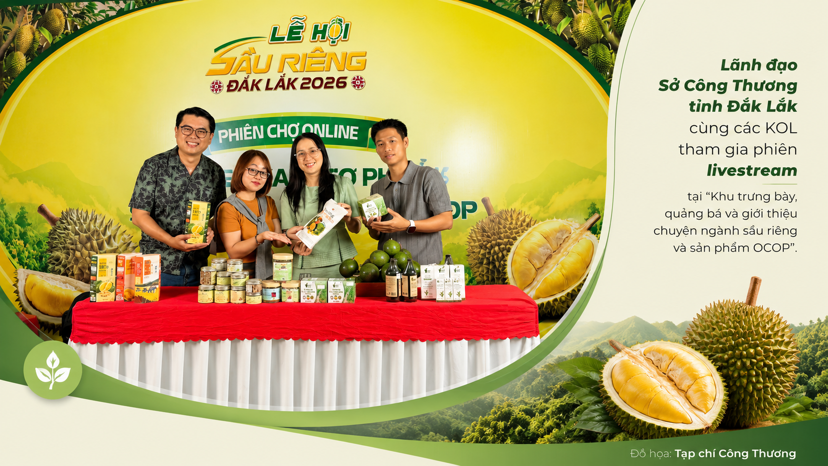 livestream sầu riêng