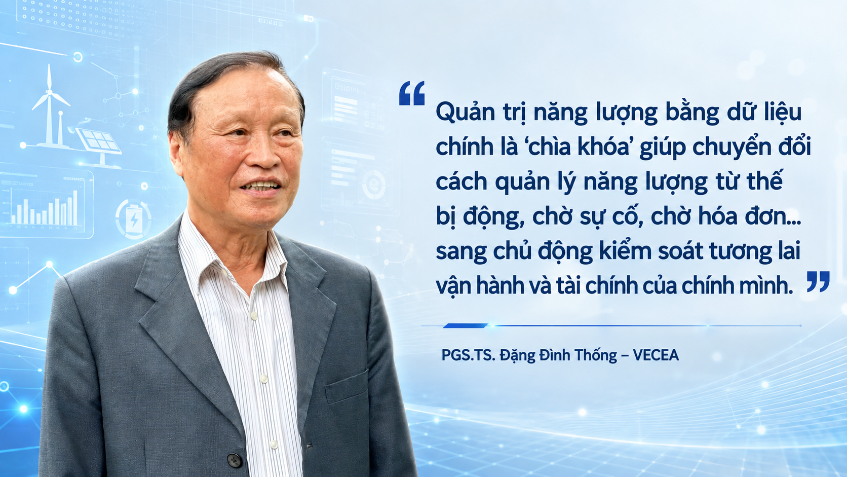 PGS.TS. Đặng Đình Thống - Hội Khoa học và Công nghệ sử dụng năng lượng tiết kiệm và hiệu quả Việt Nam (VECEA)