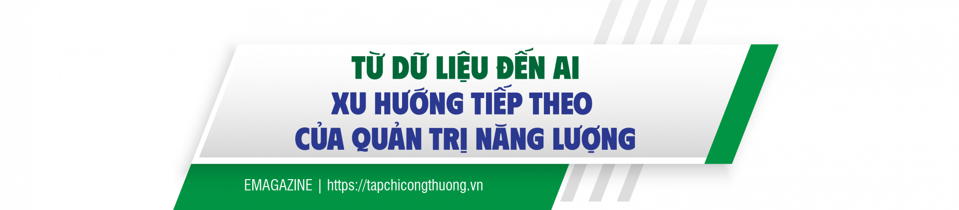 Xu hướng quản trị năng lượng bằng dữ liệu