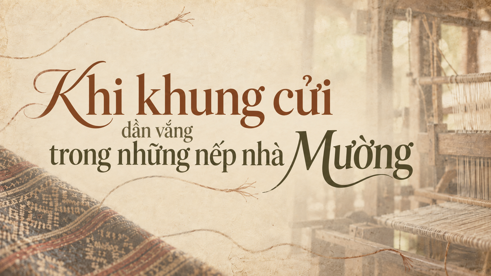 thổ cẩm Cúc Phương