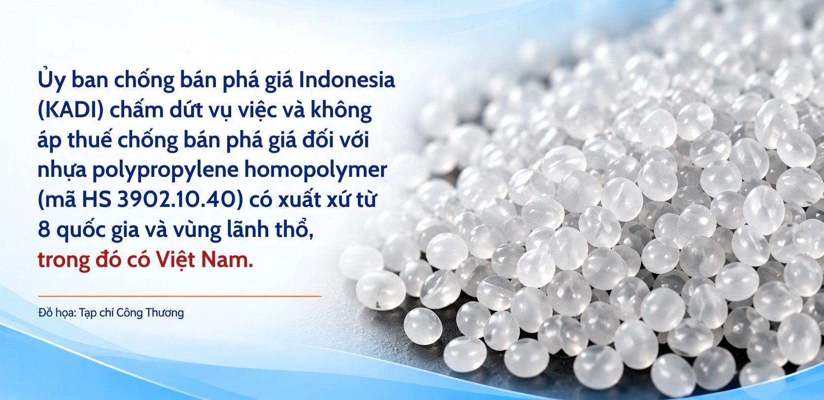 KADI quyết định chấm dứt vụ việc và không áp thuế chống bán phá giá đối với PPH có xuất xứ từ Việt Nam