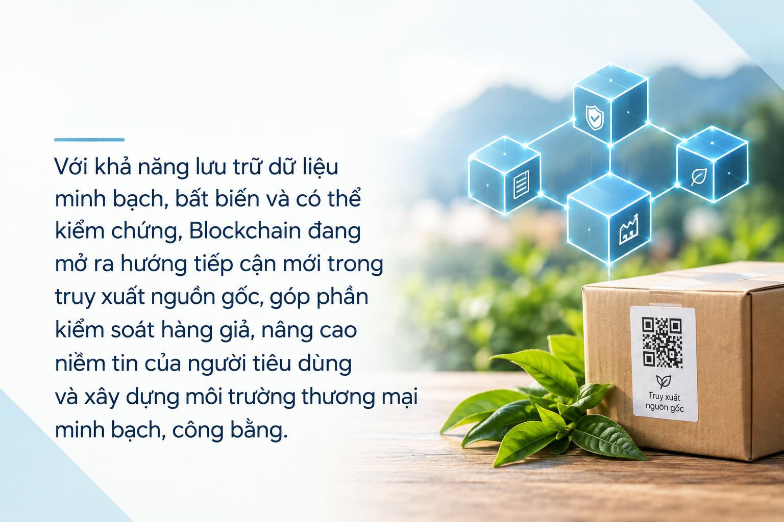 Chìa khoá Blockchain mở cửa minh bạch cho thương mại
