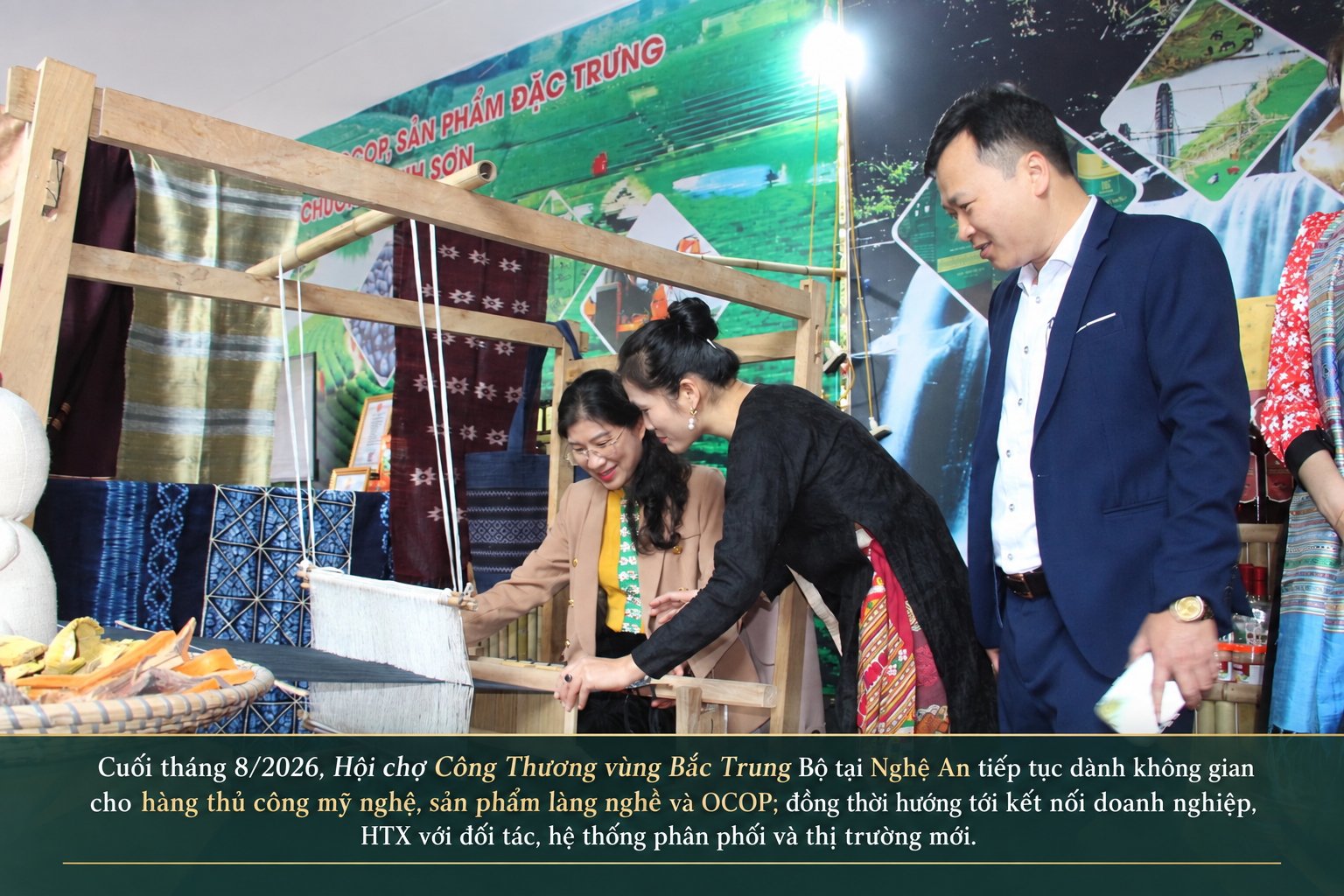 thổ cẩm Hoa Tiến