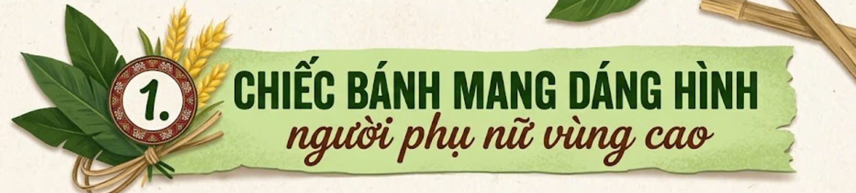 bánh chưng gù Bản Tùy