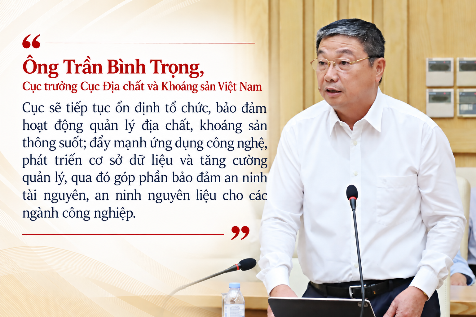 Chuyển giao nhiệm vụ quản lý Nhà nước về địa chất, khoáng sản sang Bộ Công Thương: Đưa lợi thế tài nguyên vào chiều sâu phát triển công nghiệp
