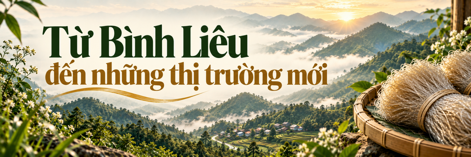 Miến dong Bình Liêu: Từ đặc sản vùng cao đến thị trường quốc tế