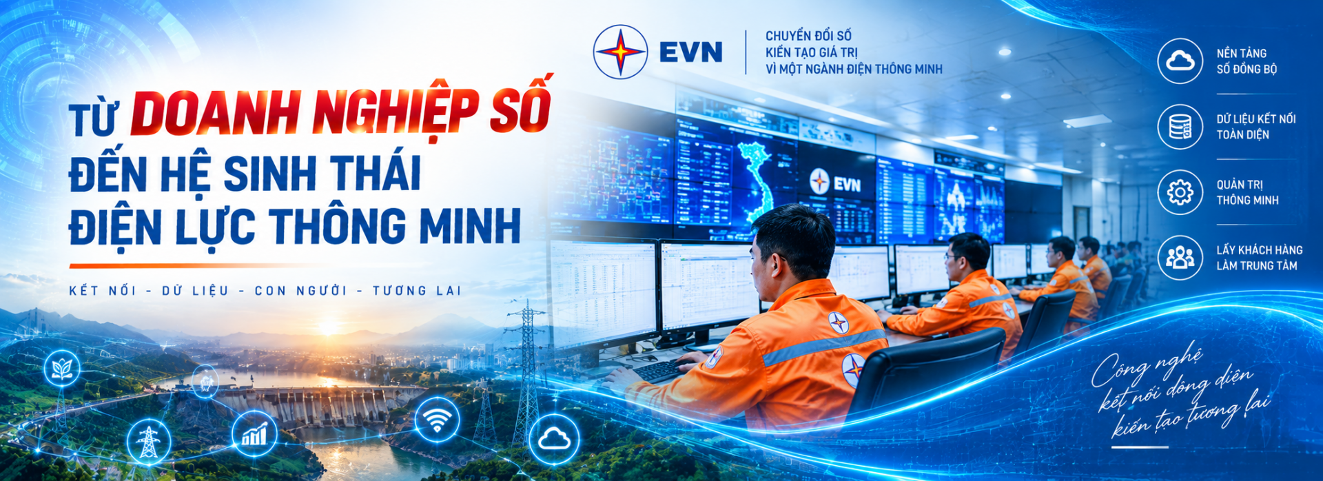 EVN hiện thực hóa Nghị quyết 57 bằng sức mạnh công nghệ