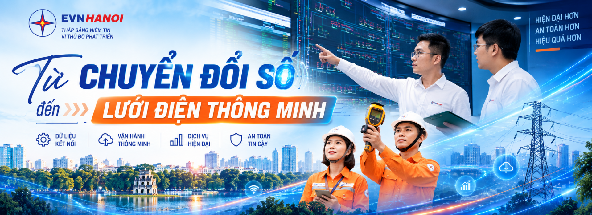 EVNHANOI đưa Nghị quyết 57 vào từng khâu vận hành lưới điện Thủ đô