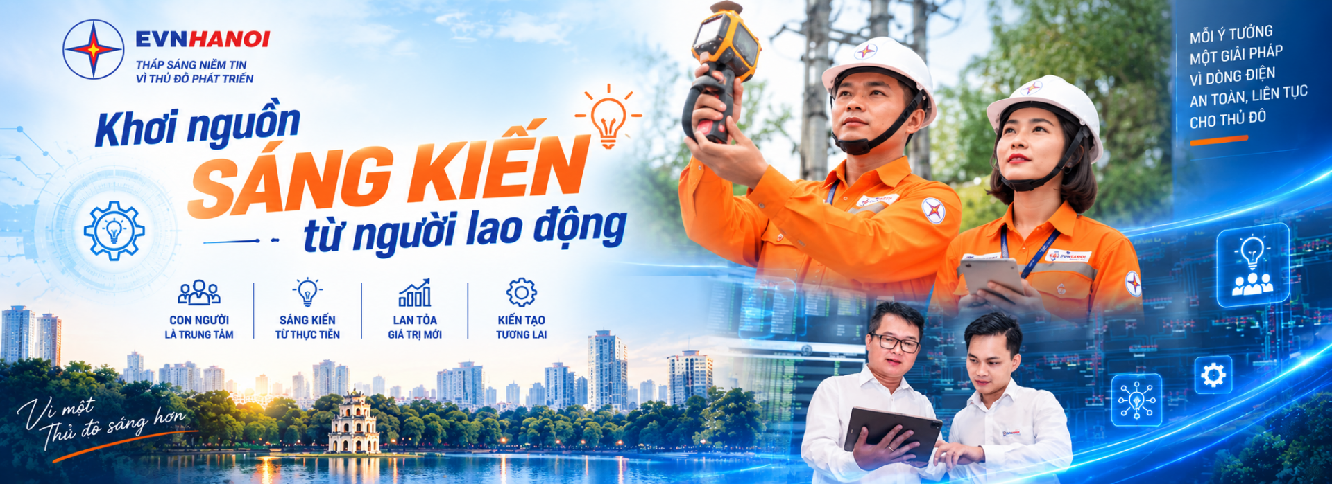EVNHANOI đưa Nghị quyết 57 vào từng khâu vận hành lưới điện Thủ đô